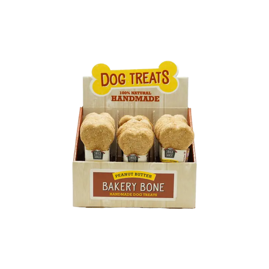 Cosmo’s Snack Shack Pet Treats Peanut Butter Bakery Bone 24 Count