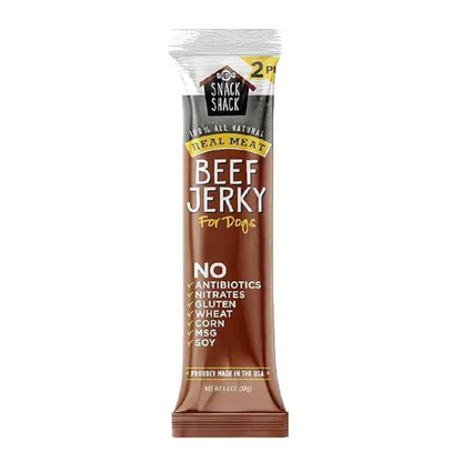 Cosmo’s Snack Shack Pet Treats Real Meat Beef Jerky 18 Count