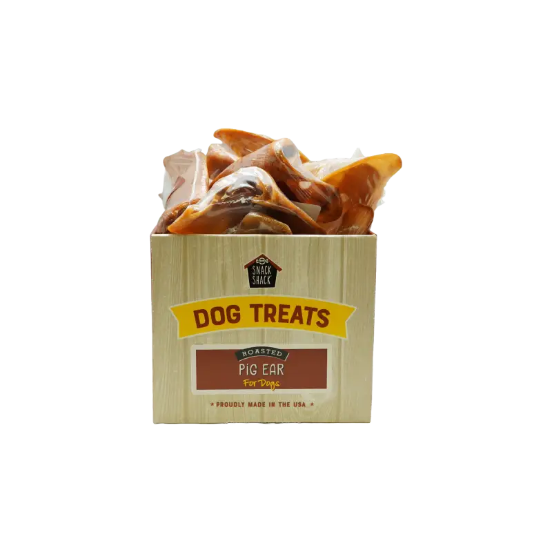 Cosmo’s Snack Shack Pet Treats Slow Roasted Pig Ear 30 Count