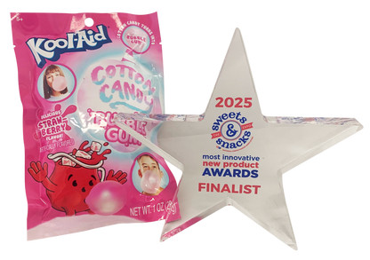 Candyrific Kool-Aid Cotton Candy Bubble Gum Peg Bag (1 oz. bag) (27867)