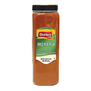 Durkee BBQ Rib Seasoning Rub 22 oz. - Spices and Herbs