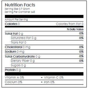 Nutritional Information