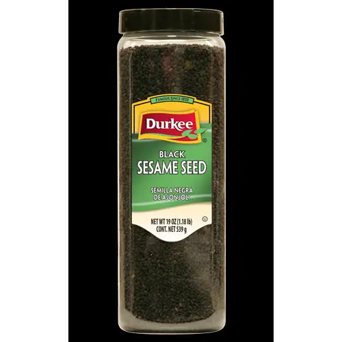 Durkee Black Sesame Seed 19 oz. - Spices and Herbs