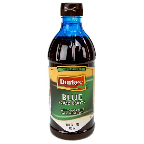 Durkee Blue Food Color 16 oz. - Baking