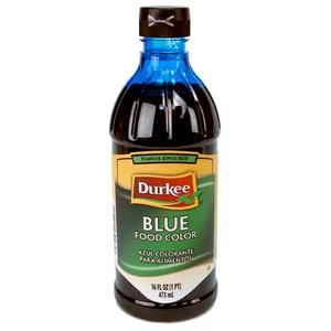 Durkee Blue Food Color 16 oz. - Baking