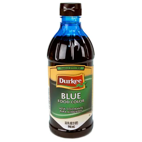 Durkee Blue Food Color, 32 oz