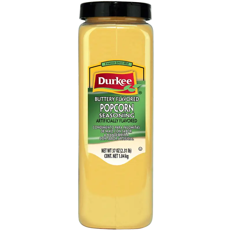 Durkee Buttery Flavored Popcorn Seasoning 37 oz. - Spices and Herbs