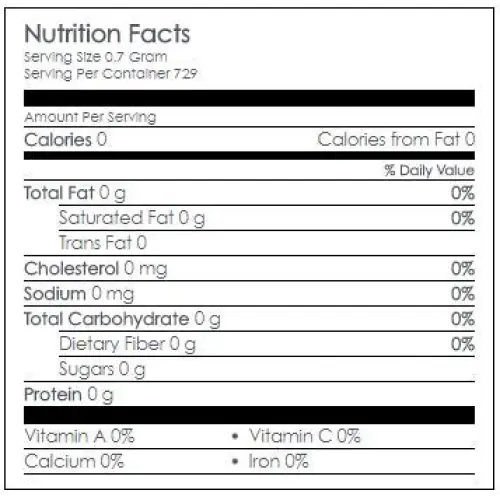 Nutritional Information
