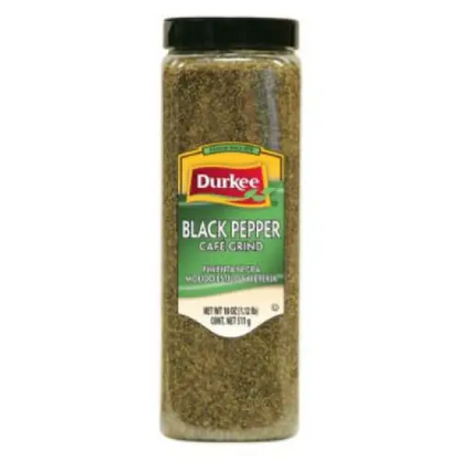 Durkee Cafe Grind Black Pepper, 18 oz.