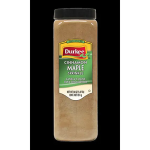 Durkee Cinnamon Maple Sprinkle, 30 oz