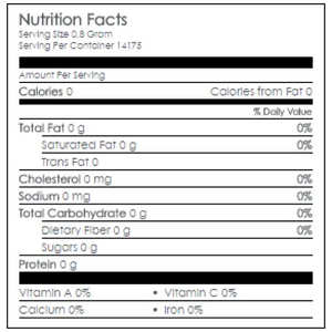 Nutritional Information