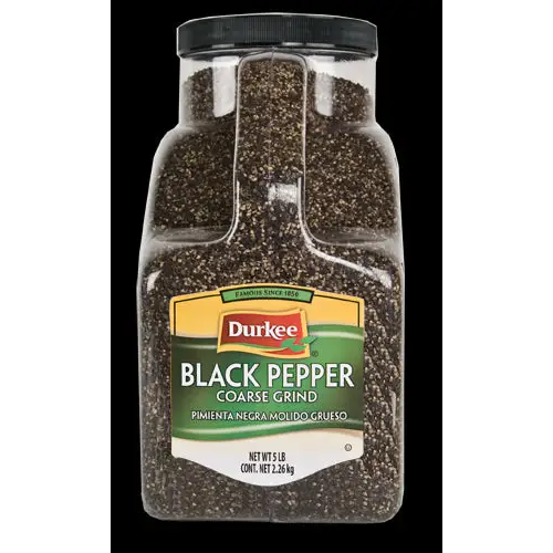 Durkee Coarse Ground Black Pepper, 5 lbs