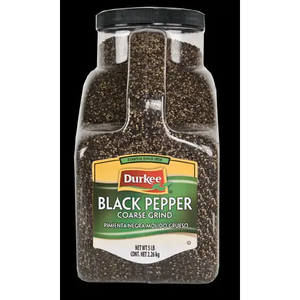 Durkee Coarse Ground Black Pepper, 5 lbs