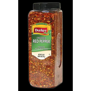 Durkee Crushed Red Pepper, 12 oz.