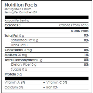 Nutritional Information