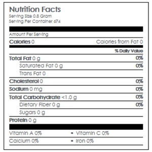 Nutritional Information