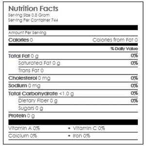 Nutritional Information