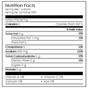 Nutrition Information