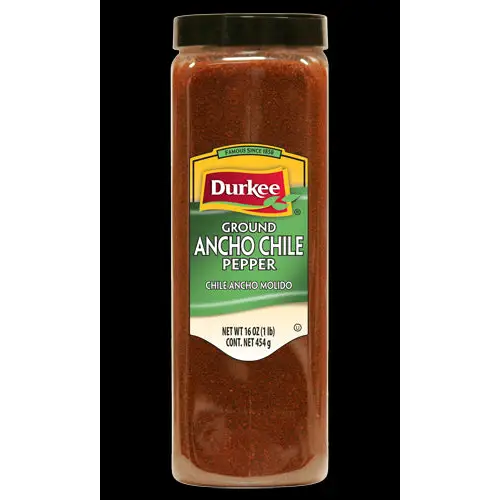 Durkee Ground Ancho Chile Pepper, 16 oz