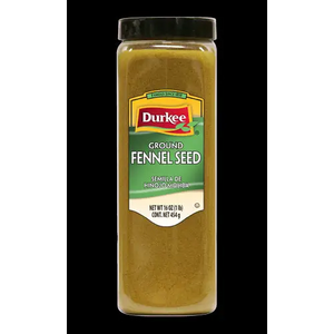 Durkee Ground Fennel Seed, 16 oz