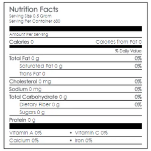 Nutritional Information