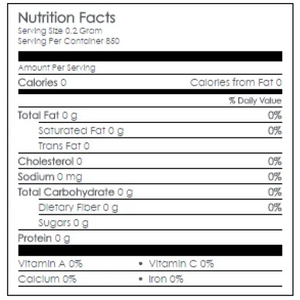 Nutritional Information