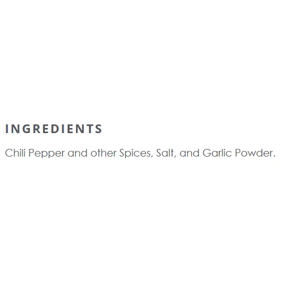 Ingredients