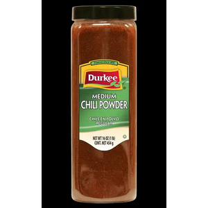 Durkee Medium Chili Powder, 16 oz