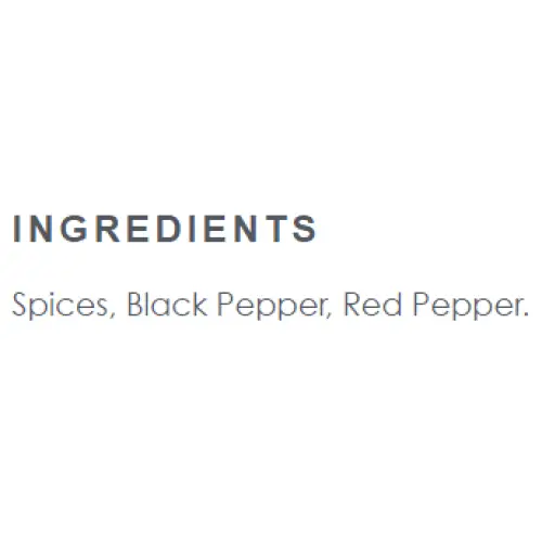 Ingredients