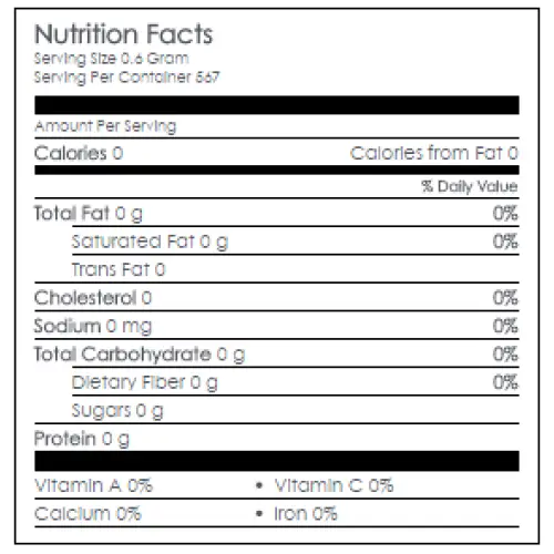Nutritional Information