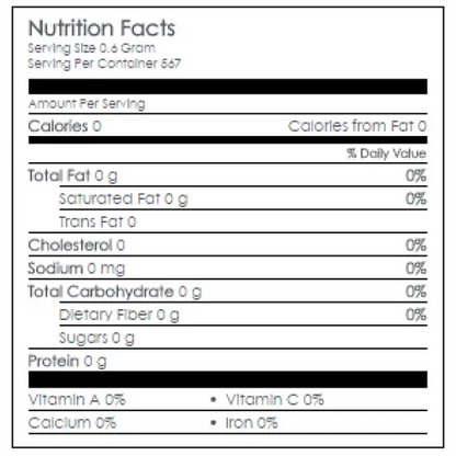 Nutritional Information