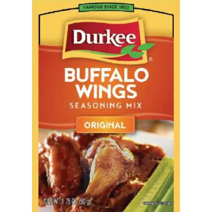 Durkee Original Buffalo Wings Seasoning Mix, 1.75 oz.