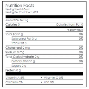 Nutritional Information