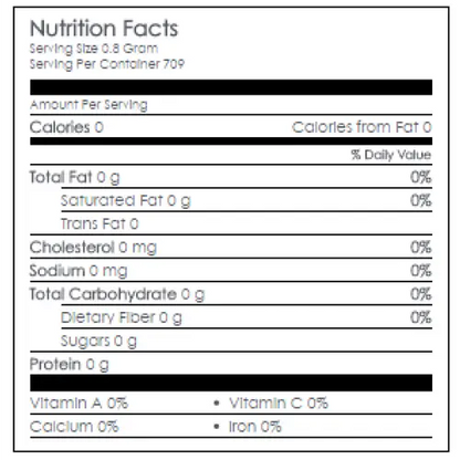 Nutritional Information