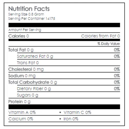 Nutritional Information
