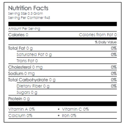 Nutritional Information