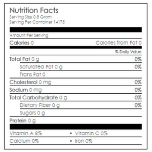 Nutritional Information