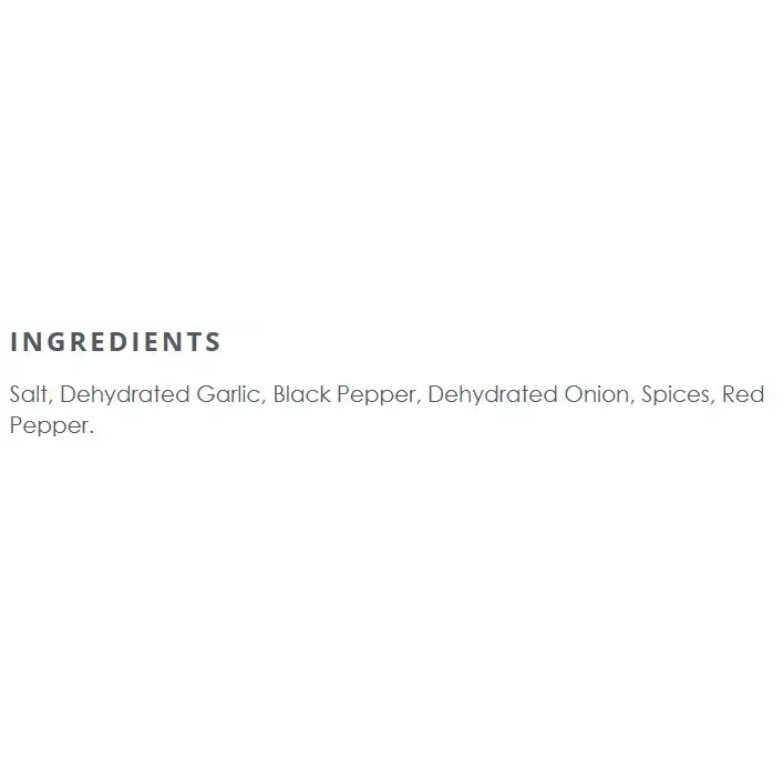 Ingredients