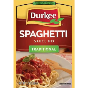 Durkee Traditional Spaghetti Sauce Mix, 1.25 oz.