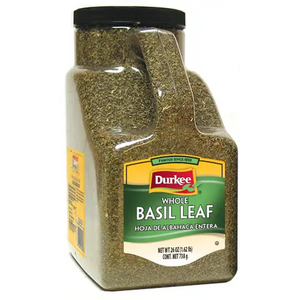 Durkee Whole Basil Leaves, 26 oz