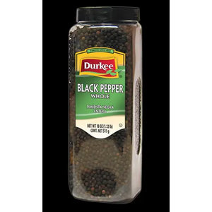 Durkee Whole Black Pepper, 18 oz.