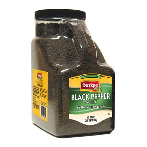 Durkee Whole Black Pepper, 6 lb