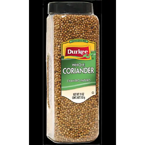 Durkee Whole Coriander, 11 oz