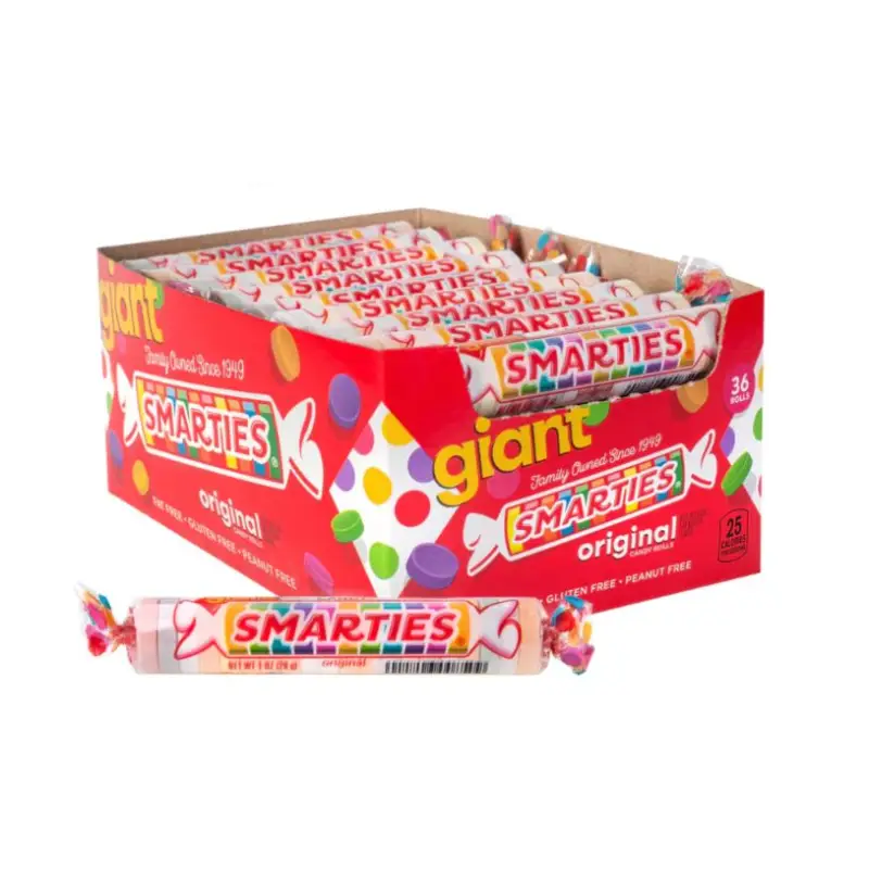 Giant Smarties 36 Rolls