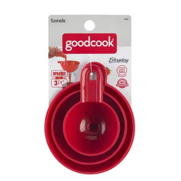 Good Cook Funnel Set 3 Piece