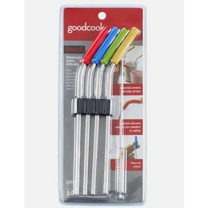 Good Cook Stainless Steel Straws