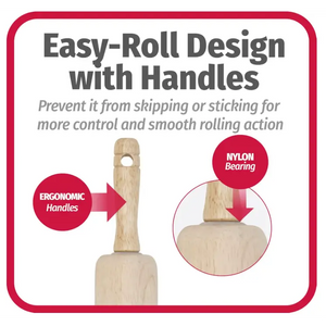 Good Cook Wood Rolling Pin