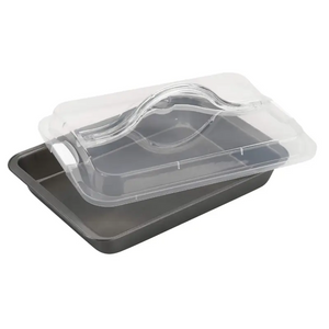 Good Covered Cake Pan with Handle 13’’ x 9’’