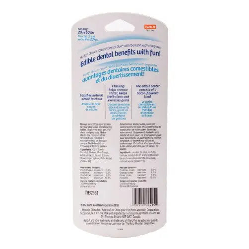 Hartz Chew ’n Clean Dental Duo Medium