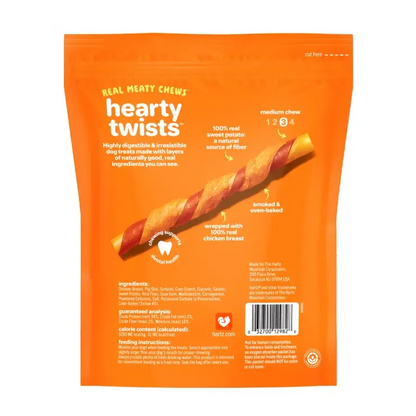 Hartz Oinkies Real Meaty Chews Hearty Twists 24 count